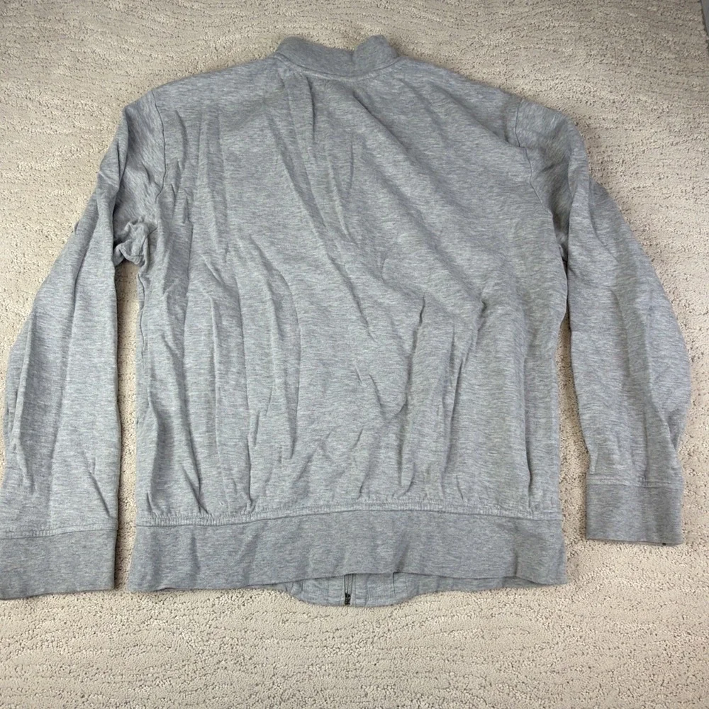 Men's Polo Ralph Lauren Medium Jersey Baseball Jacket Full Zip Pockets